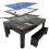 7-In-1 Multi Games Table & Storage Benches x 2 1