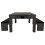 7-In-1 Multi Games Table & Storage Benches x 2 2