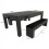 7-In-1 Multi Games Table & Storage Benches x 2 5
