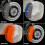 SPRAY ON CALIPER PAINT - ORANGE 3