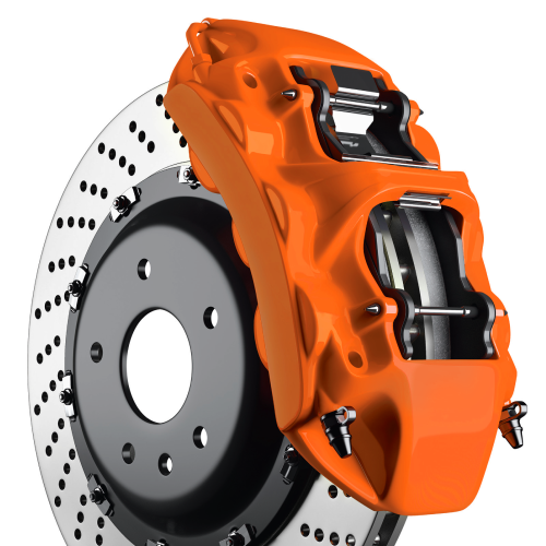 SPRAY ON CALIPER PAINT - ORANGE 1