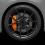 ORANGE Brake Caliper Paint Kit For Drums Car Engine Bay Car 4