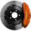 ORANGE Brake Caliper Paint Kit For Drums Car Engine Bay Car 2