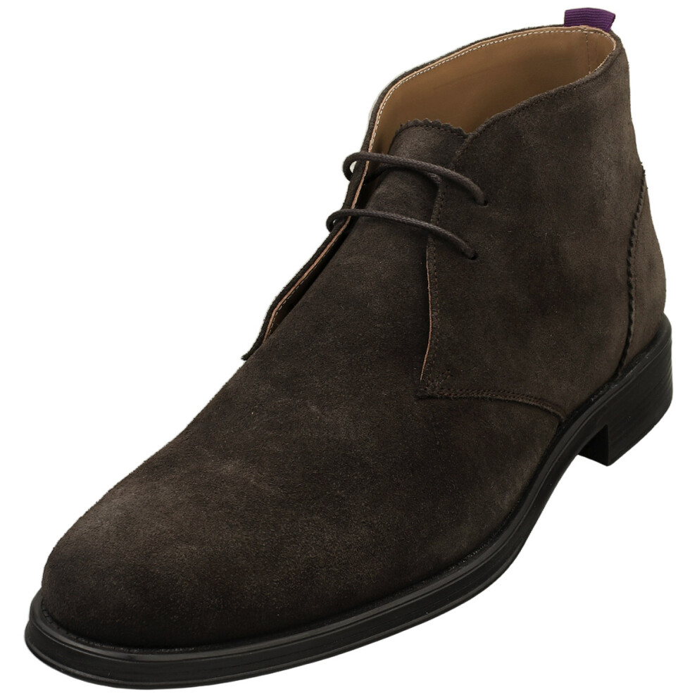 Paul Smith Wilbur Mens Chukka Boots In Dark Brown - 8 Uk