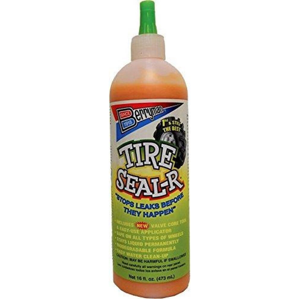 Berryman? Seal-R? - Tire Sealing Compound - Instant Flat Tyre Sealant - 473Ml 075894013160