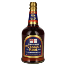 Pussers Blue Label 40 Percent Rum, 70 cl