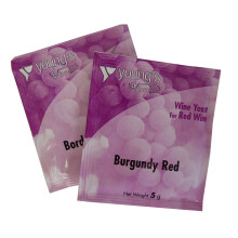 Burgundy Red Wine Yeast - Pack of 2