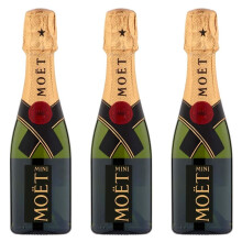 MOET & CHANDON MINI BOTTLES 20CL x 3