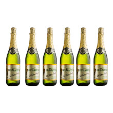 Set of 6 x 700ml Gold Cider Extra. El Gaitero sparkling cider from Asturias. Sparkling and cork stopped.
