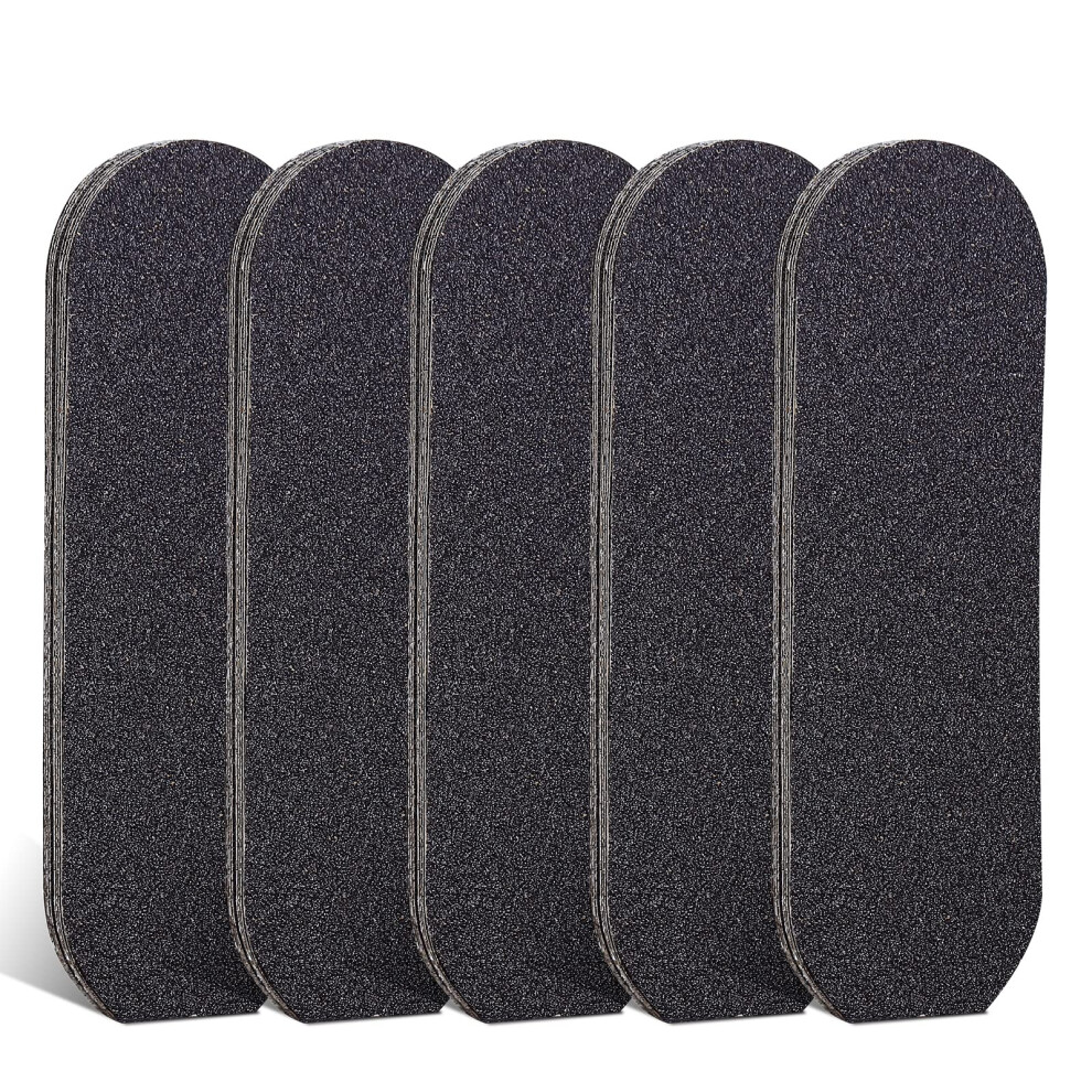 Bng 50Pcs Pedicure File Refill Pads Callus Remover For Dead Skin, File Replacement For Stainless Steel Foot Rasp Handle, Professional Refile For Bath