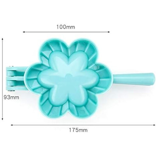 Dumpling Maker Set 3PCS Large Plastic Mold with Cutter for Easy DIY and Uniform Dough Cutting 1
