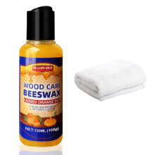 Furniture Polish, 120ml Beeswax Polish for Wood, Natural Bees Wax Spray for Enhancing the Texture and Gloss of Wooden Furniture