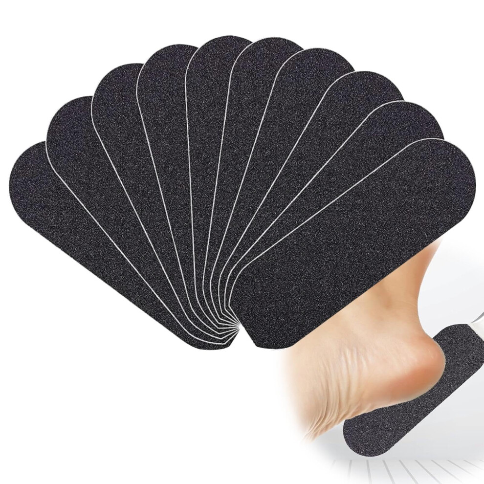 Modurio Pedicure File Refill Pads ? 50Pcs 80 Grit Self-Adhesive Foot File Replacement Pads, Hard Skin Remover, Callus Remover For Feet, Foot Scrubber For Dead