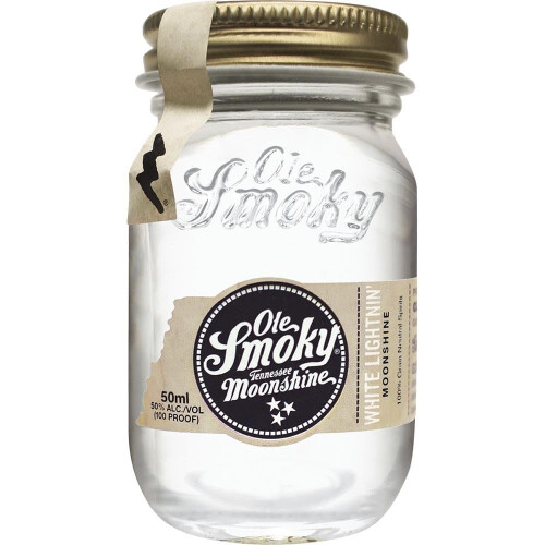 Ole Smoky White Lightning Moonshine, 500ml 50%