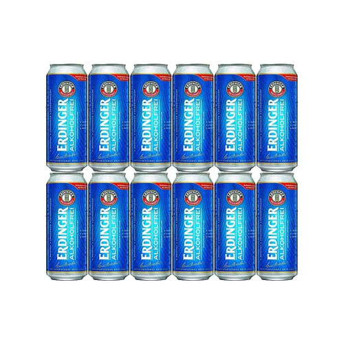 Erdinger Alkoholfrei 500ml Cans (12)