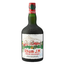 JM Rhum J.M Terroir Volcanique: Aged Rhum Agricole AOC/Distilled, aged and bottled in Martinique / 43% vol, 70cl