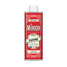 Miror Copper - Metal Cleaner - Copper, Brass, Bronze, Aluminium & Steel - 250ml Bottle