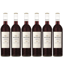 Nozeco - Still Merlot, Aromatised Drink made from alcohol-removed Red Wine - - Vegan - Case of 6 (6 x 0.75 L)