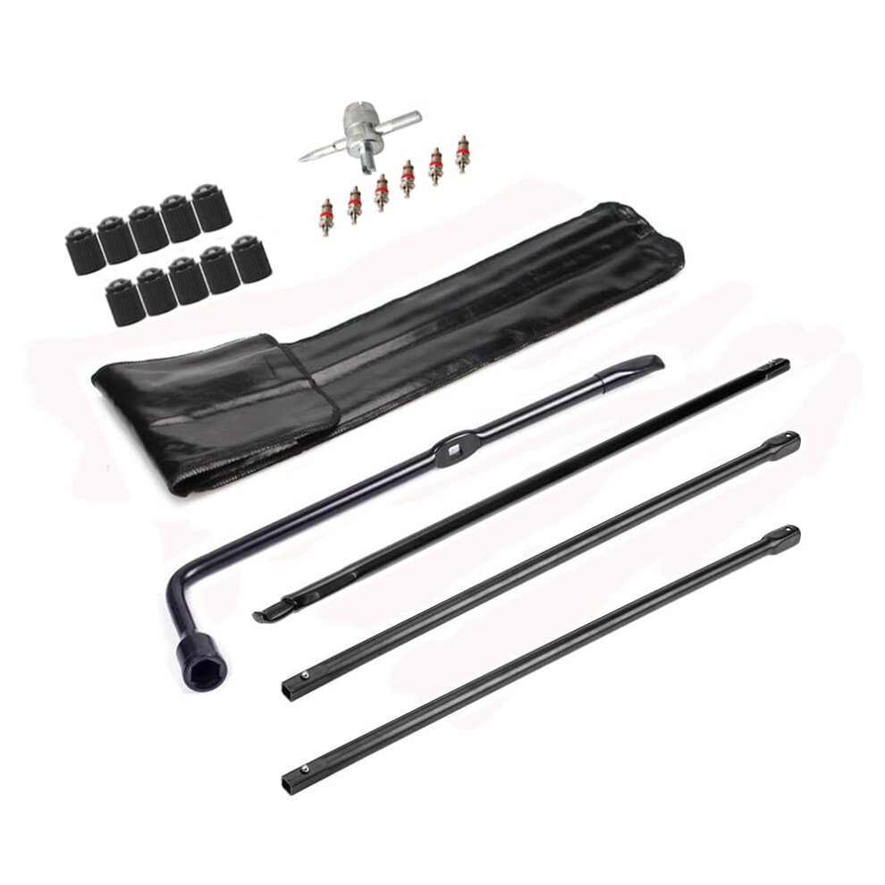 Dr.roc Replacement For Spare Tire Tool Kit With Spare Tire Jack Handle Wheel Lug Wrench 2008 To 2016 Ford F-250 Super Duty F-350 Super Duty F-450 764880721546
