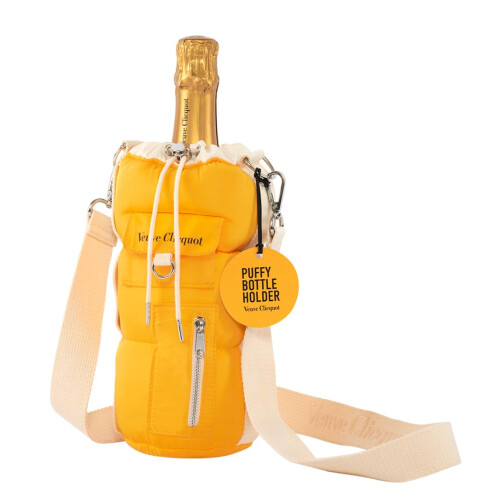 Veuve Clicquot Yellow Label, Puffy Bottle Holder, 75cl