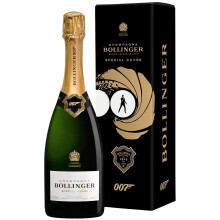 Bollinger Special Cuvee Champagne 75cl - James Bond 007 Limited Edition 45th Anniversary
