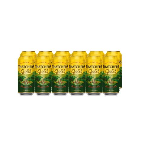 Thatchers Gold Can Cider, 24 x500 ml