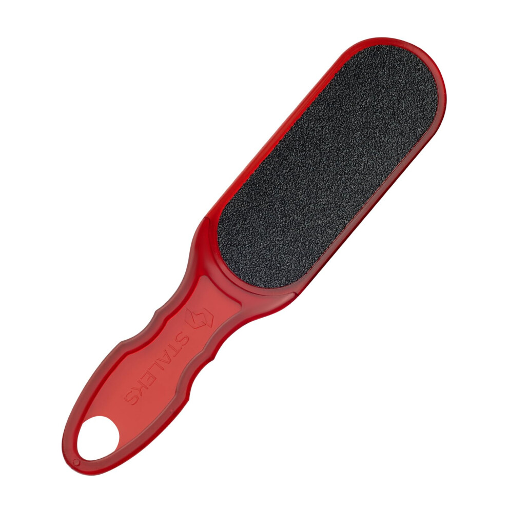 Staleks Red Classic 10 Plastic Pedicure Foot File (Grit 60/80 )