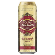 Volfas Engelman Bohemijos 4.2% Dark Lager 24 x 568ml