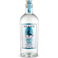 NEW Merser Premium White Rum 70cl | Tropical, Bright & Full of Character | An Exquisite Blend of Premium Caribbean Rums | 40% ABV