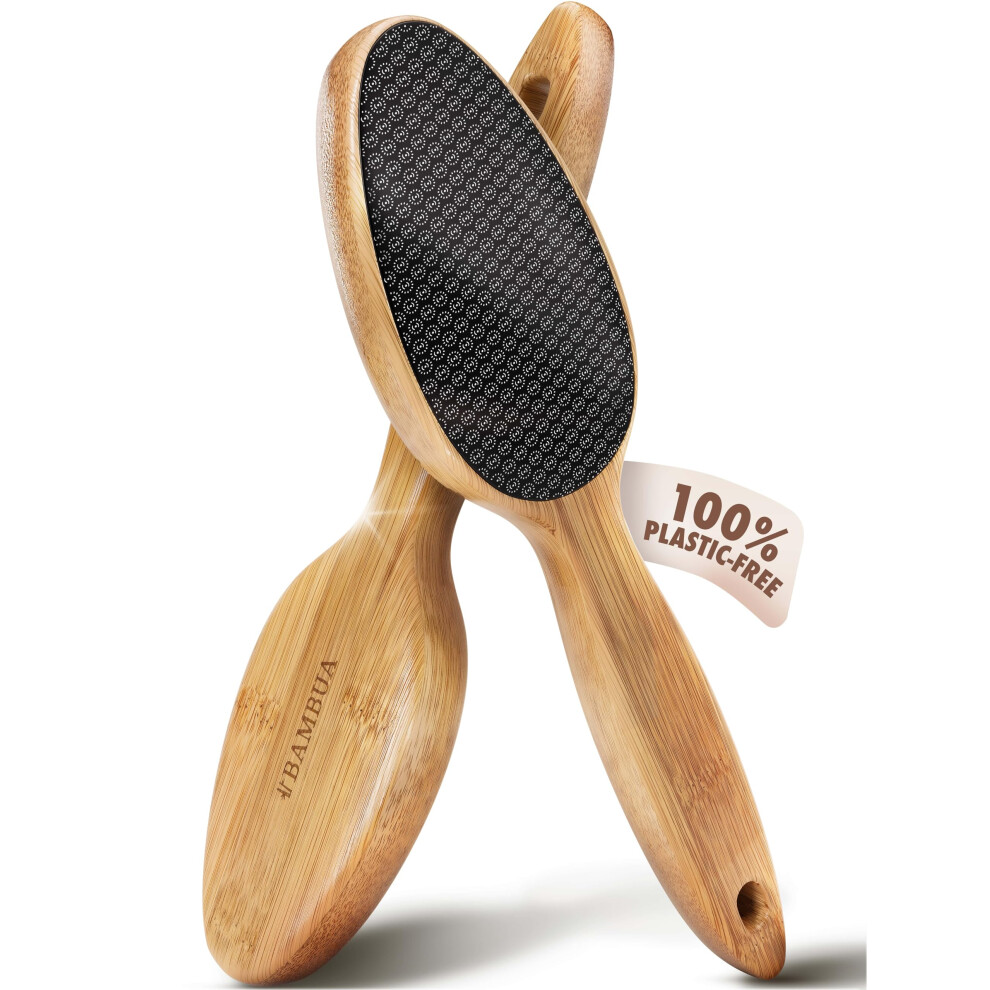 Bambua Foot File - [100% Anti-Callus Effect] Callus Remover For Feet - Effective Foot Scraper - Pedicure Foot Files For Hard Skin Remover Foot Scrub