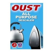 Oust All Purpose Descaler (Pack of 3) - Oust all purpose descaler X3 sachet pack suitable for jug kettles irons coffee makers shower heads