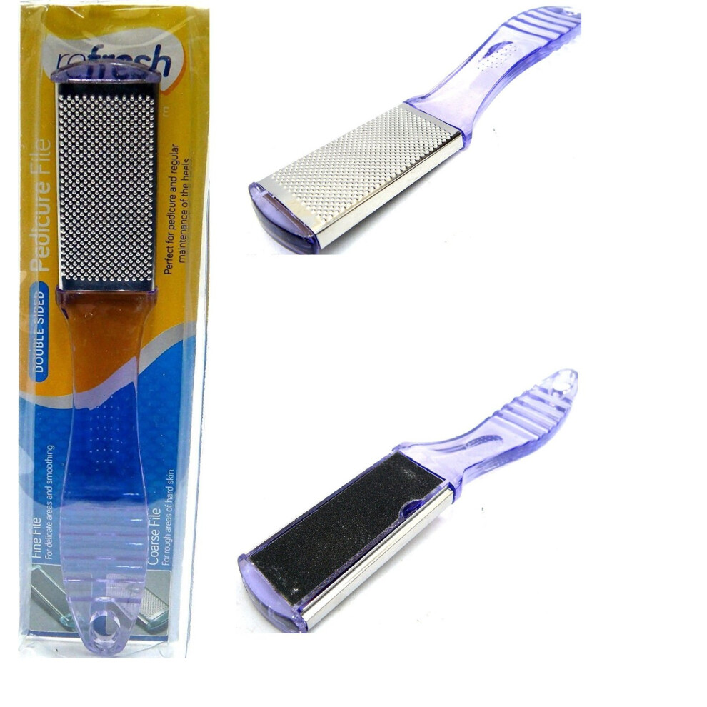 Refresh Double Sided Pedicule Heels File Fine And Coarse