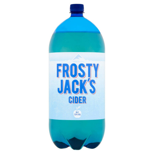 Frosty Jacks Original Apple Cider (4 x 2.5 Litre Plastic Bottles)