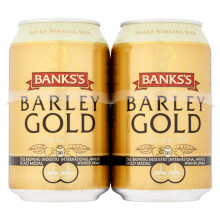 Banks's Barley Gold (Can) 275ml - Case of 12