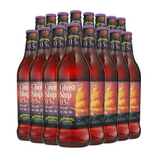 Mystic Moments Adnams Ghost Ship ? Alcohol Free Pale Ale 500ml Glass Bottle - Pack of 16