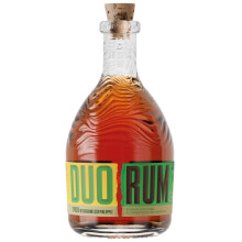 Duo Spiced Rum Caramelised Pineapple 70cl, 40 pct ABV - Crafted in Scotland at BrewDog Distilling with Caribbean rum - Tropical pineapple with spices