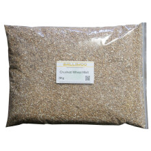 BALLIIHOO 3kg Pack of Crushed Wheat Malt