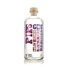 Bright Spirits Pips Gin | 100% Natural Summer Berry Flavour | Distilled with Real Fruit | No Added Sugar | Award-Winning Craft | Small Batch Distilled