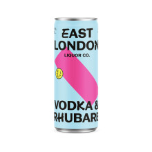East London Liquor Co. Vodka & Rhubarb, 250ml