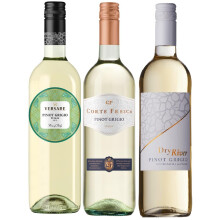 The Pinot Grigio 3 Bottle Treat Wine Case 3 x 750ml