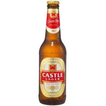 Castle Lager South African Beer - 24 x 330 ml Bottles