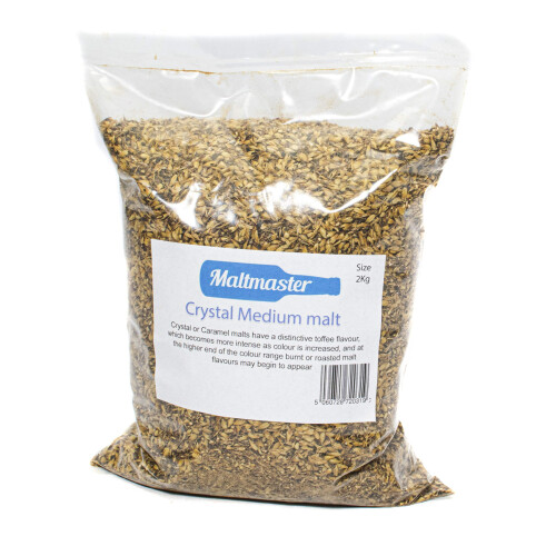 Maltmaster Crushed Crystal Medium Malt 2 Kg