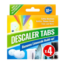 Citystores? Descaler Tablets ? 4 Pack Limescale Remover for Washing Machines, Dishwashers, Kettles, Irons & Coffee Machines