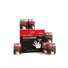 WHITEBOX COCKTAILS Single Serve Classic Boulevardier - Case Of 6 Cocktail Cans | Classic Full Strength Pr?t ? Boire Boulevardier | Pre-mixed Cocktails