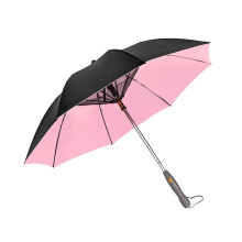 Cooling Umbrella with Fan and Mist Spray, UV Blocking USB Rechargeable Sun Umbrella Pink Ref: 6763