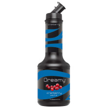 DREAMY Cranberry Pulp (95cl) Cocktail Puree, Prepare Cocktails, Mocktails, Smoothies, Milkshakes?