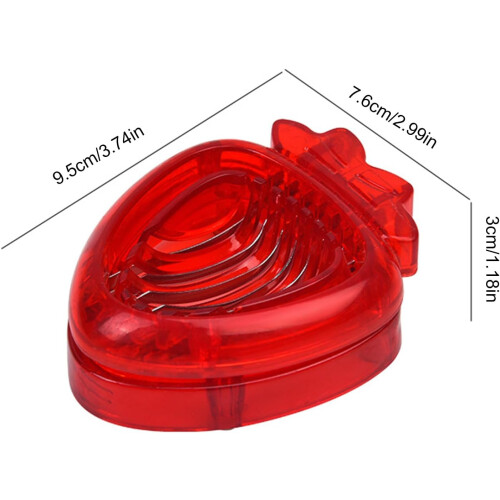 Stainless Steel Egg and Fruit Slicer with Uniform Slice Thickness, Easy Clean Kitchen Tool 2