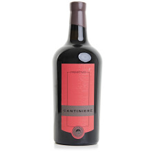 Terre Di San Vito Primitivo Organic Italian Red Wine 75cl (ABV 14% Alcohol) | 100% Organic Primitivo Cantiniere | Infused with Plum, Blackberry &