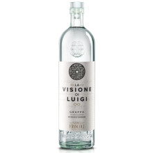 La Visione Di Luigi Grappa | A unique Italian Grappa| Sweet, soft & balanced flavour | 50cl | 40% ABV