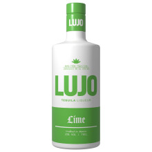 Lujo Lime Tequila - Glow in the dark bottle | Made Using Agave Tequila | Perfect for Gifts, Parties and Celebrations | 35% vol. | 70cl.